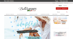 Desktop Screenshot of belleluxuryusa.com